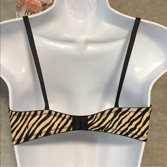 BRA MAIDENFORM DEMI COVERAGE ZEBRA PRINT 36C NWT - Picture 4 of 12